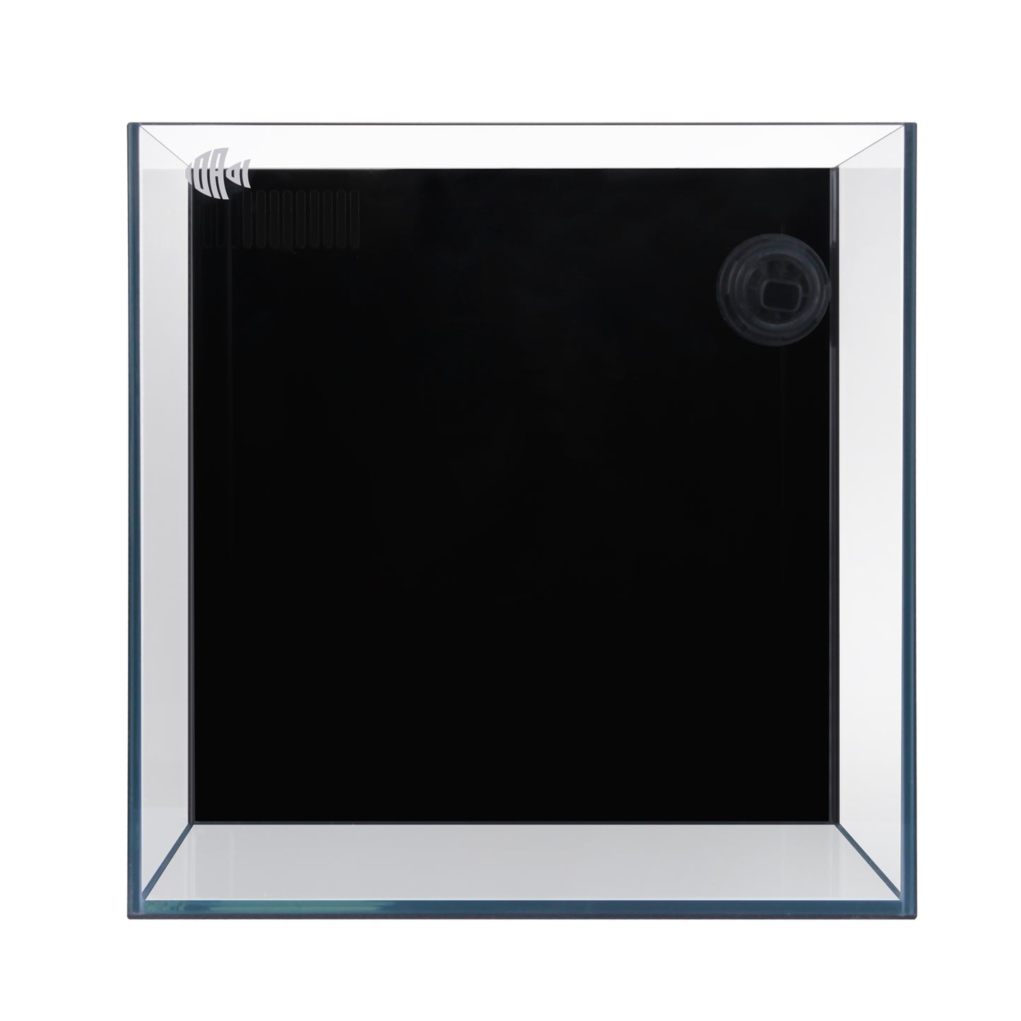 Coralland 8-Gallon Saltwater Aquarium - Ultra Clear Low Iron Glass, 45° Angled Joint Design, Crystal Clear Viewing, Perfect for Marine Fish & Reef Tanks & Freshwater