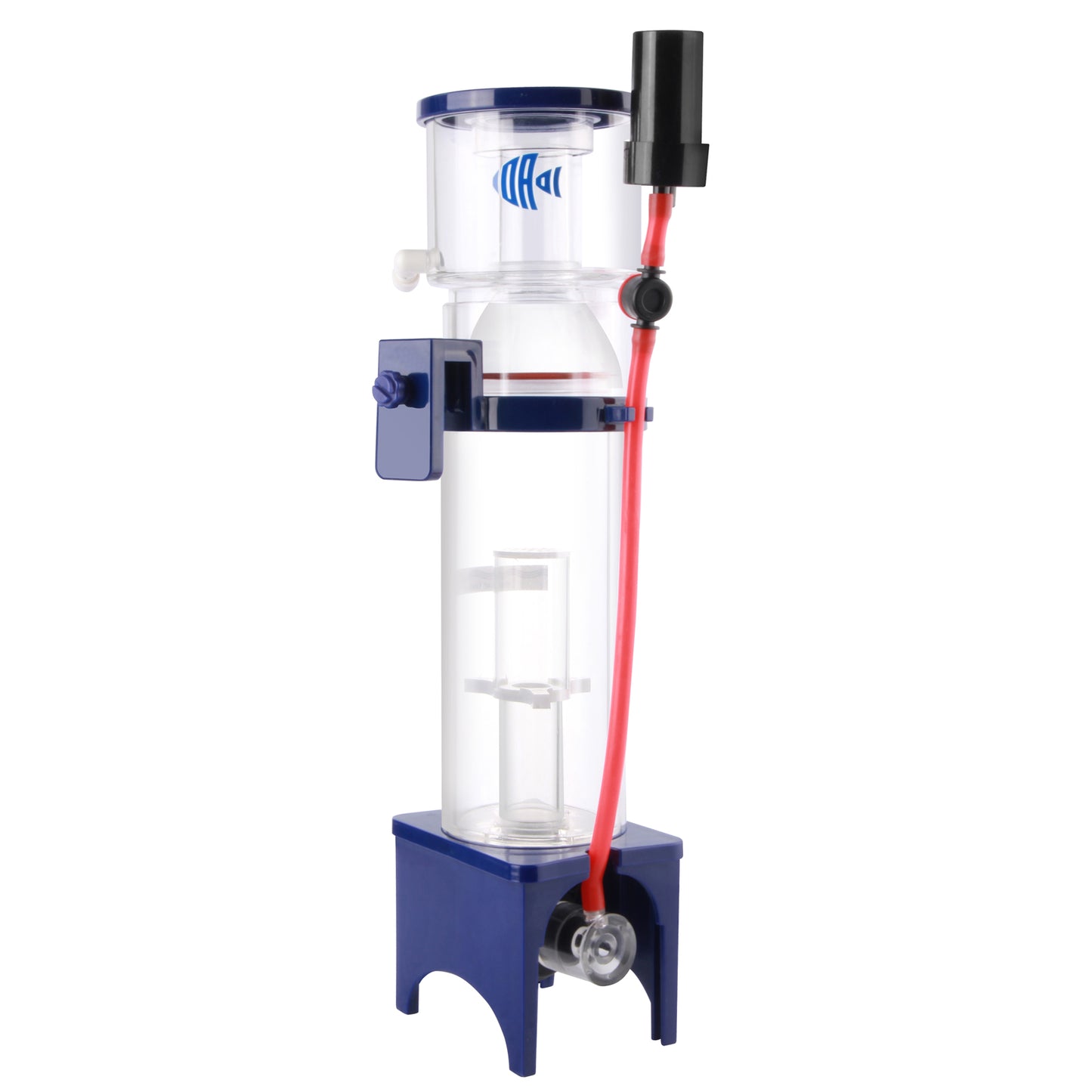 Protein Skimmer for Saltwater Aquariums, DC Pinwheel Pump for 50 Gals Fish Tank, Hang On, Internal, Not for Rimmed Tank