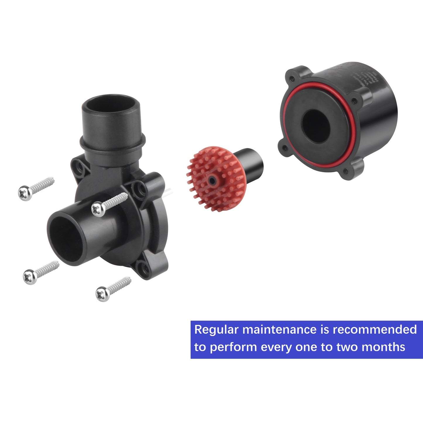 Protein Skimmer for Saltwater Aquariums, DC Pinwheel Pump for 50 Gals Fish Tank, Hang On, Internal, Not for Rimmed Tank