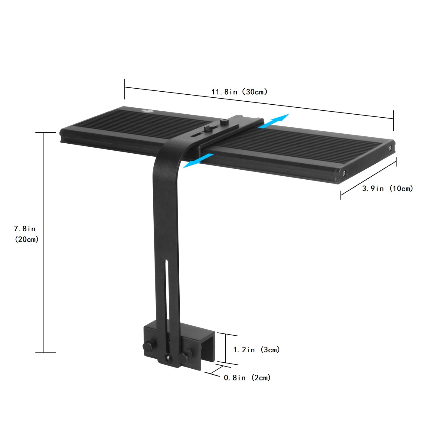 LED Aquarium Light for 12-20 Inch Tanks, Full Spectrum Fish Tank Light with 24/7 Sunrise Sunset & Moonlight Mode, Adjustable Brightness & Timer, for Freshwater/Planted/Saltwater Aquarium, 18 watts