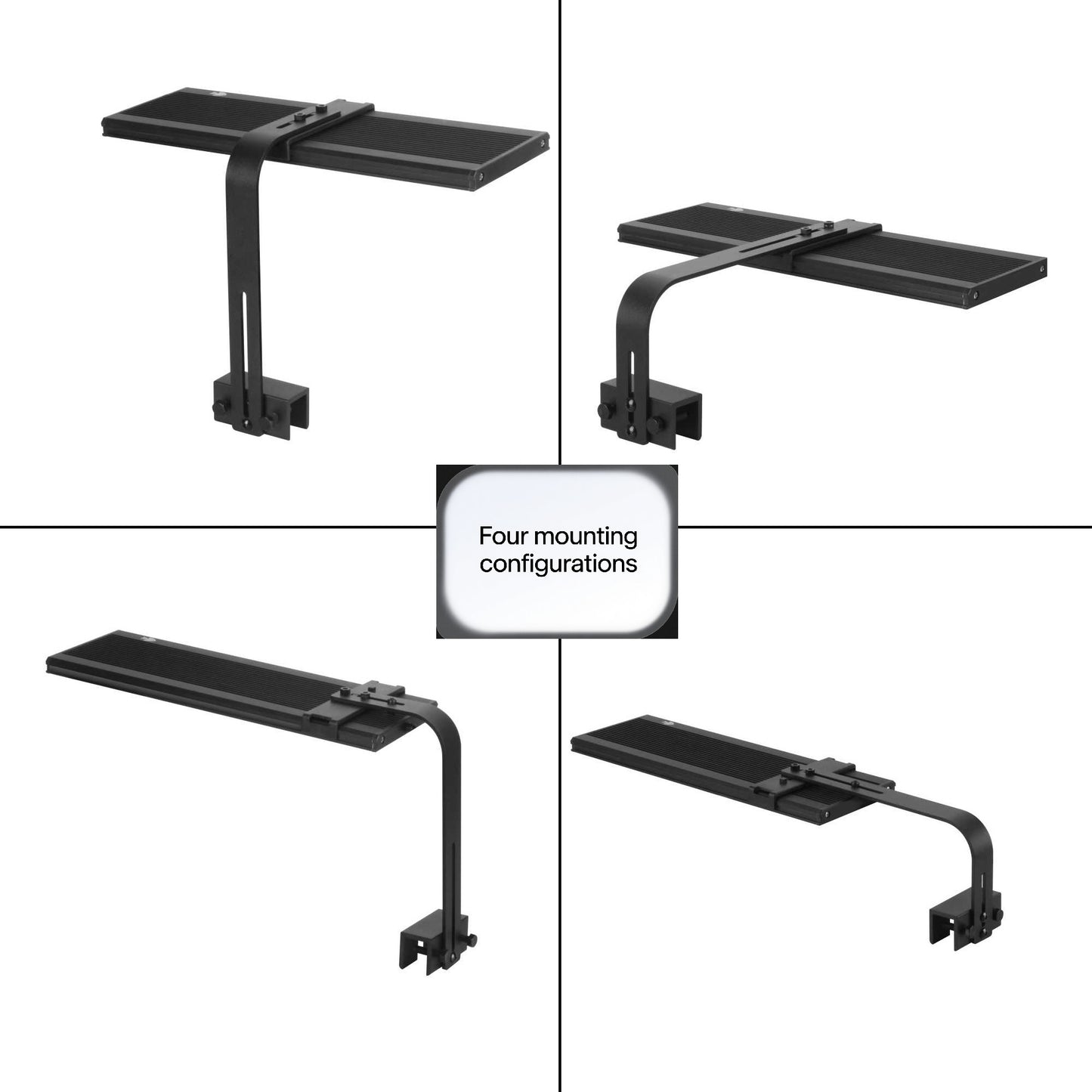 LED Aquarium Light for 12-20 Inch Tanks, Full Spectrum Fish Tank Light with 24/7 Sunrise Sunset & Moonlight Mode, Adjustable Brightness & Timer, for Freshwater/Planted/Saltwater Aquarium, 18 watts